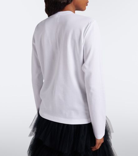 Top aus Baumwoll-Jersey - Noir Kei Ninomiya - Modalova