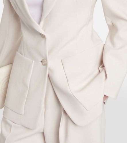 Single-breasted wool-blend blazer - Dorothee Schumacher - Modalova