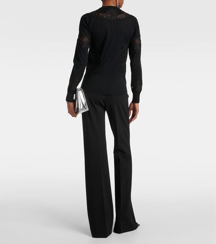 Pullover aus Kaschmirgemisch mit Spitze - Dolce&Gabbana - Modalova