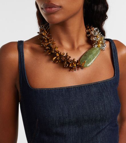 Dries Van Noten Abito midi in denim - Dries Van Noten - Modalova