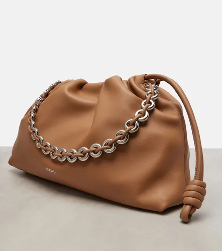Flamenco Large leather shoulder bag - Loewe - Modalova