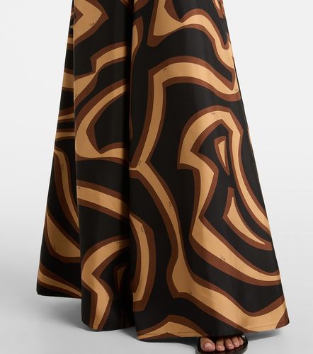 Labirinto silk satin wide-leg pants - Pucci - Modalova