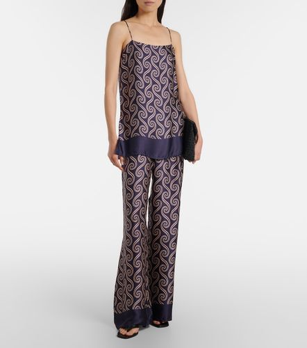 Jensen printed satin palazzo pants - Faithfull - Modalova