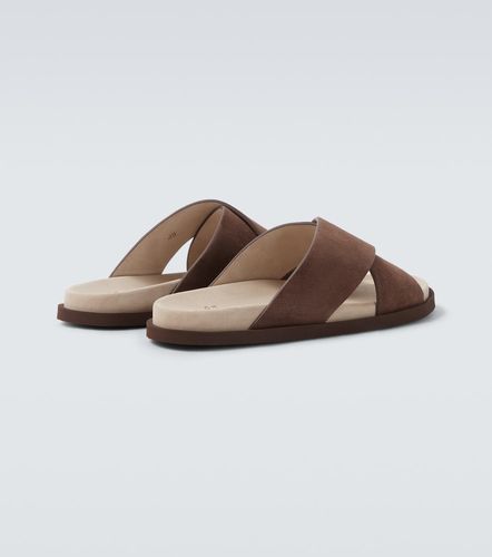 Brunello Cucinelli Suede slides - Brunello Cucinelli - Modalova