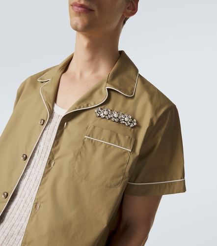 Camisa bowling de algodón adornada - Simone Rocha - Modalova