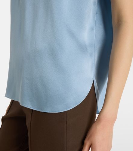 Vince Gathered silk satin blouse - Vince - Modalova