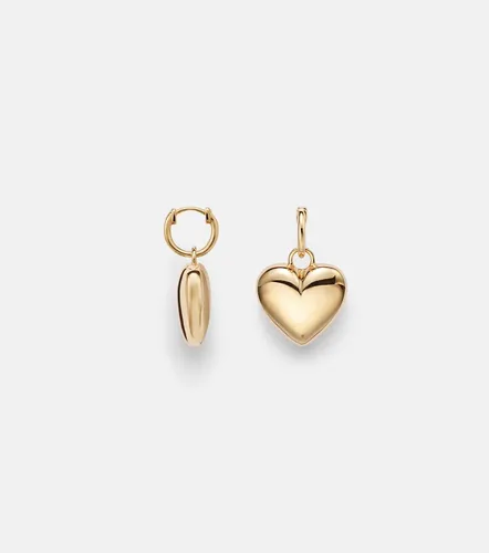Puffy Heart 14kt drop earrings - Roxanne First - Modalova