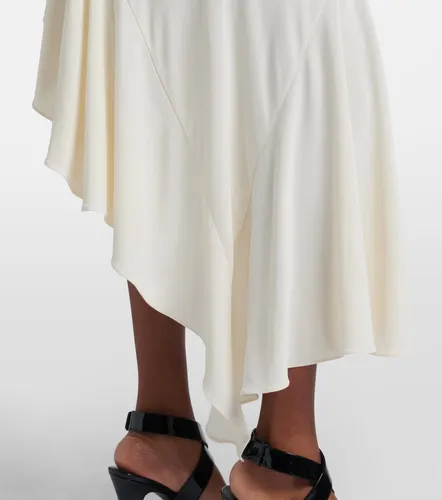 Alaïa Vestido midi asimétrico de jersey - Alaia - Modalova