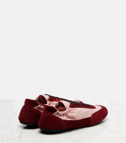 Sneakers Collapse in Re-Nylon e suede - Prada - Modalova