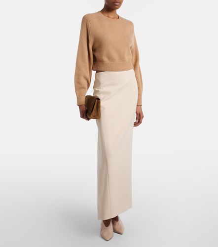 Pullover Masie in lana e cashmere cropped - Khaite - Modalova