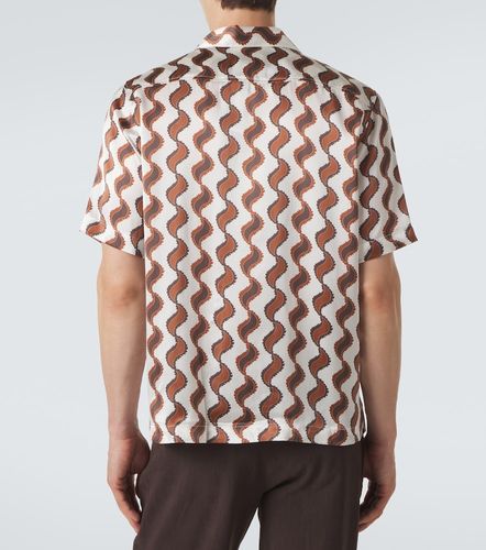 Camisa bowling Roberto de seda estampada - Frescobol Carioca - Modalova