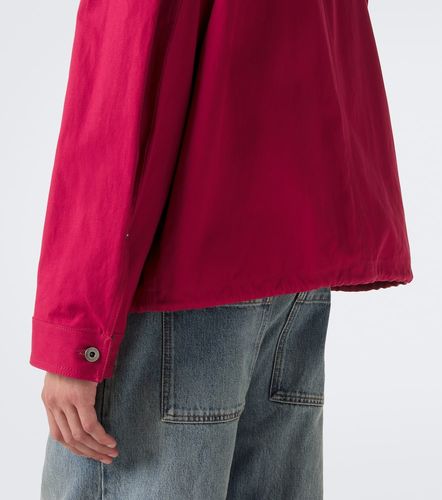 Loewe Giacca in cotone con suede - Loewe - Modalova