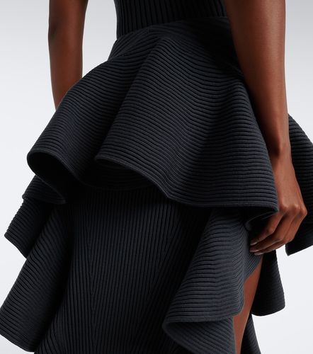 Alaïa Rippstrick-Midirock aus einem Wollgemisch - Alaia - Modalova