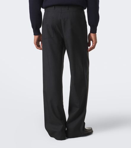 Prada Virgin wool wide-leg pants - Prada - Modalova
