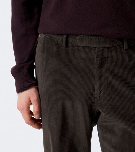 Pantaloni chino in misto cotone e seta - Thom Sweeney - Modalova