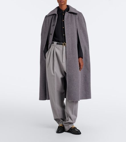 Intrecciato wool and cashmere cape - Bottega Veneta - Modalova