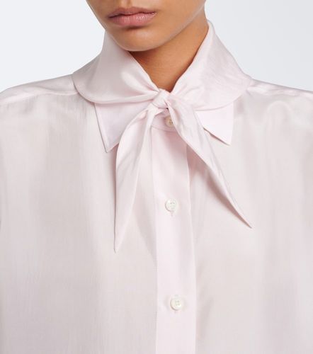 Prada Camicia in popeline di seta - Prada - Modalova