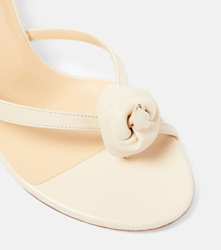 Sandali con zeppa in pelle - Magda Butrym - Modalova