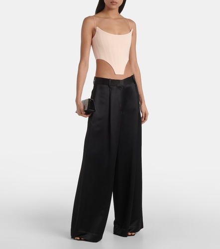Alex Perry Satin bustier top - Alex Perry - Modalova