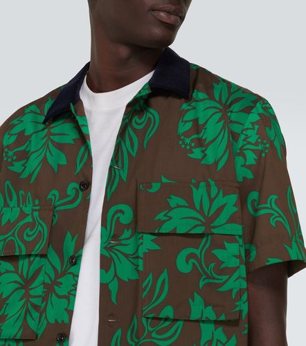 Camicia bowling con stampa floreale - Sacai - Modalova