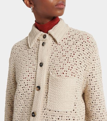 Camicia in crochet di cotone - Bottega Veneta - Modalova