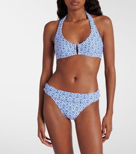 Sardinia printed halterneck bikini top - Heidi Klein - Modalova