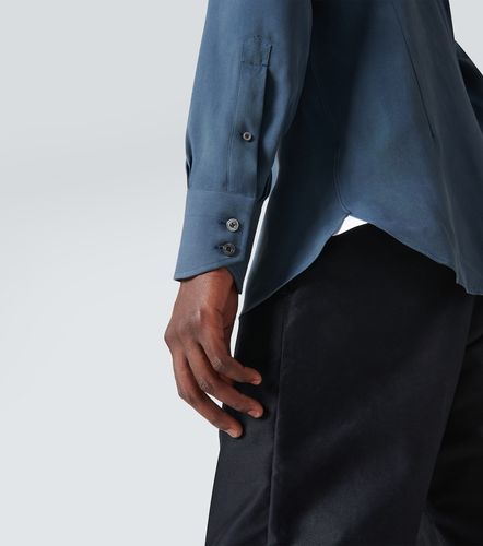 Tom Ford Camicia in twill di seta - Tom Ford - Modalova