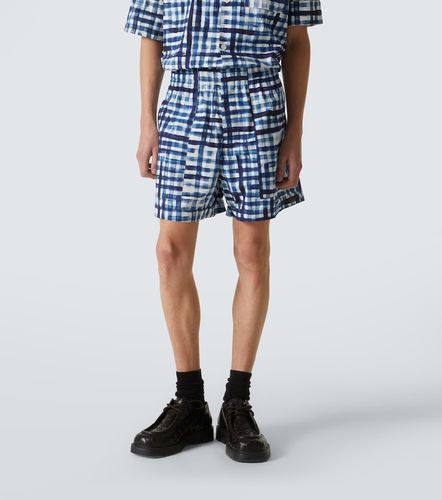Bermudas de algodón a cuadros Vichy - Bottega Veneta - Modalova