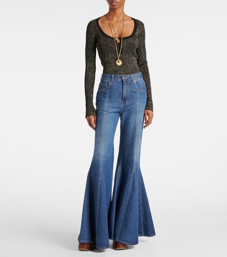 Chloé Camiseta con botones de Lurex® - Chloe - Modalova