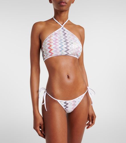Missoni Zigzag halterneck bikini - Missoni - Modalova