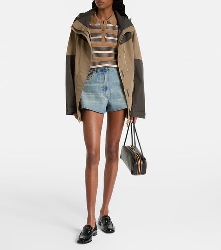Prada High-Rise Jeansshorts - Prada - Modalova