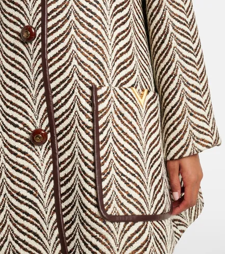VGold wool and cashmere coat - Valentino Garavani - Modalova