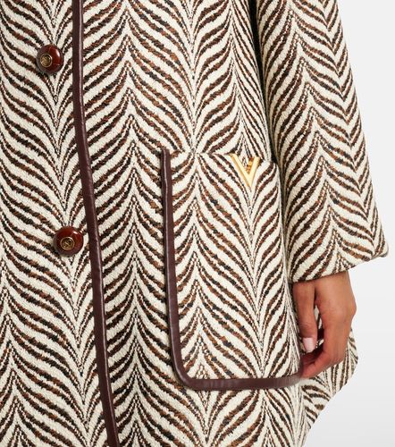 VGold wool and cashmere coat - Valentino - Modalova