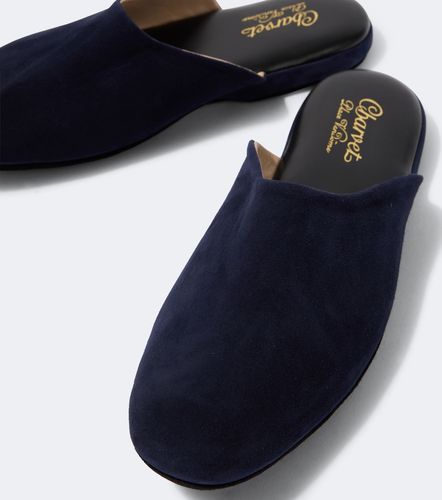 Charvet Slippers de ante con piel - Charvet - Modalova