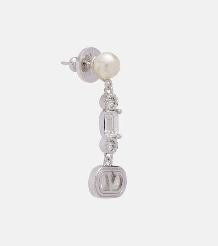 Orecchini pendenti VLogo con cristalli Swarovski® - Valentino Garavani - Modalova