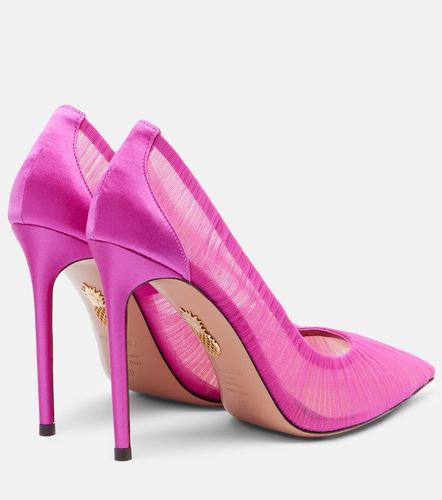 Salones Voile 105 de tul con satén - Aquazzura - Modalova
