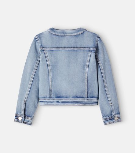 Monnalisa Chaqueta de denim bordada - Monnalisa - Modalova