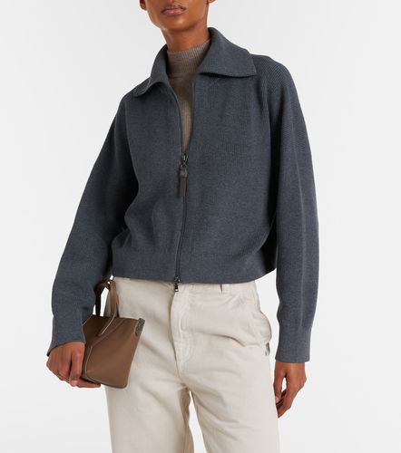 Cardigan in cotone - Brunello Cucinelli - Modalova