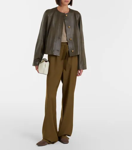 Max Mara Lederjacke - Max Mara - Modalova
