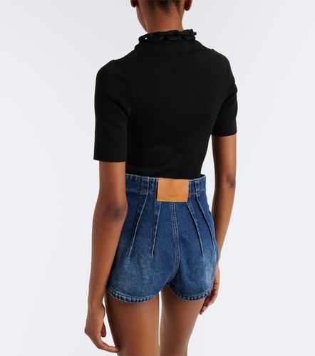 Mugler Shorts de denim - Mugler - Modalova