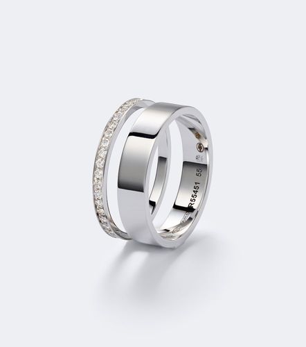 Anillo Berbere de oro blanco de 18 ct con diamantes - Repossi - Modalova