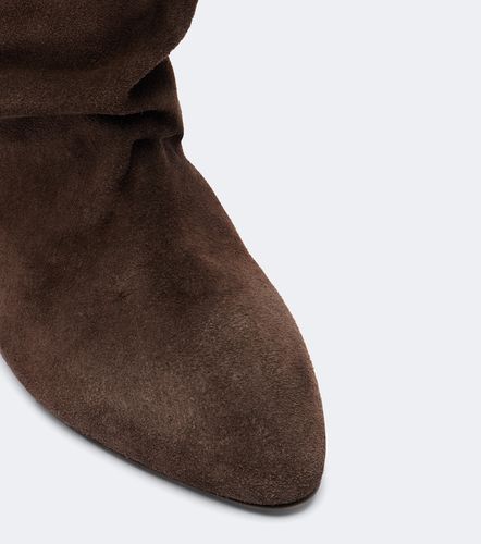 Botas altas Elita de ante drapeadas - Isabel Marant - Modalova