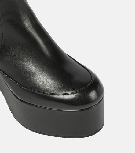 Botines de piel con plataforma - Dries Van Noten - Modalova