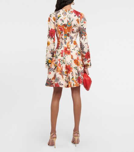 Ginger floral linen minidress - Zimmermann - Modalova