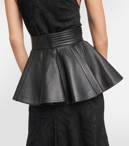 Alaia Peplum leather belt - Alaia - Modalova
