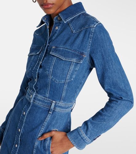 Vestido midi de denim - 7 For All Mankind - Modalova