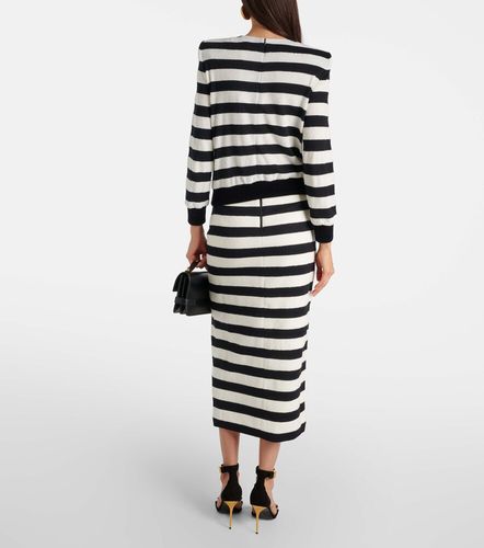 Balmain Top aus Jersey - Balmain - Modalova
