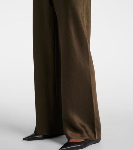 Pantaloni regular fluidi in satin - Vince - Modalova