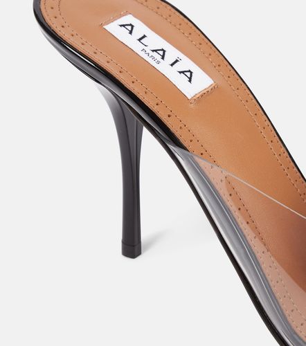 Alaïa Mules Le Cœur Abstrait 90 mit Lackleder - Alaia - Modalova