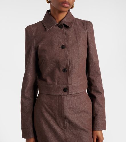 Giacca cropped Carpa in cotone - Max Mara - Modalova